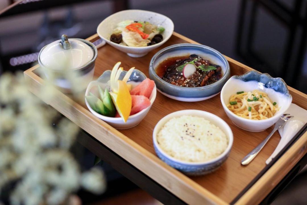 Ssaw Boutique Hotel Ningbo Cbd מראה חיצוני תמונה